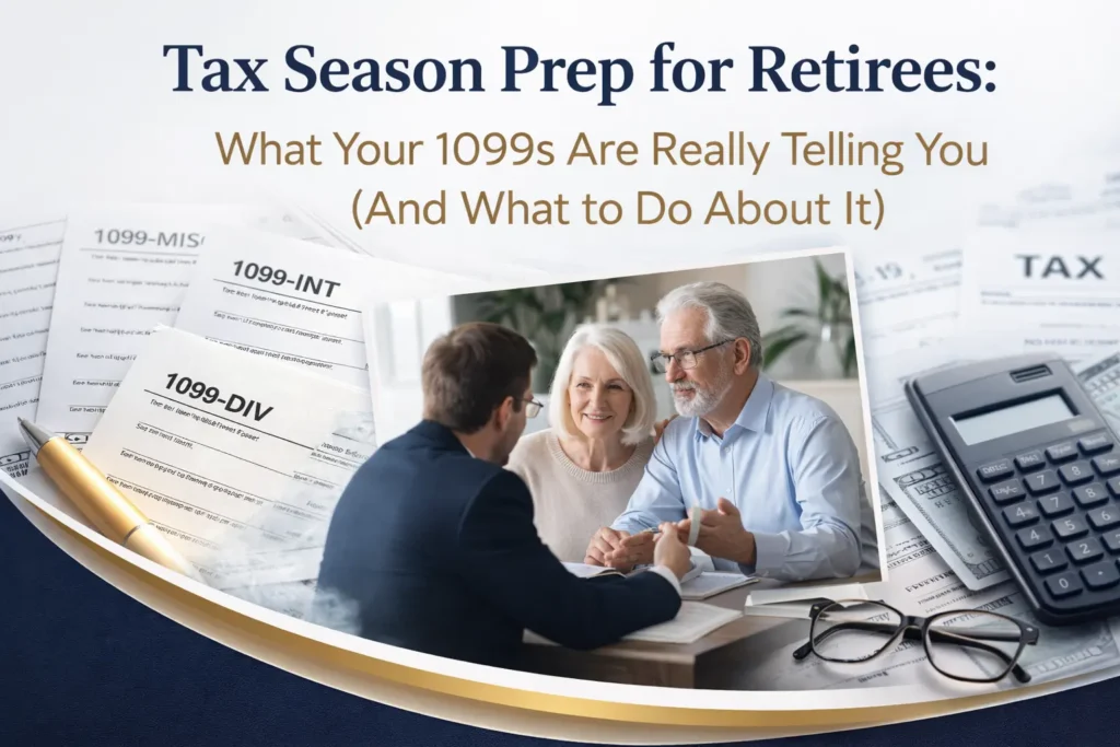Tax Season Prep for Retirees: What Your 1099s Are Really Telling You (And What to Do About It)