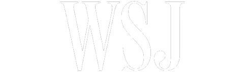 Wall Street Journal white logo for dark background on Paladin Retirement Advisors website